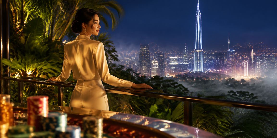 Pengguna dari Kuala Lumpur menggunakan ciri kawalan diri platform club21 untuk mengurus had permainan
