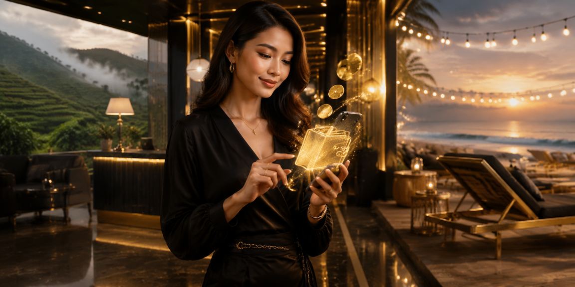 Pengguna Malaysia menguruskan deposit dan baki akaun club21 selepas log masuk